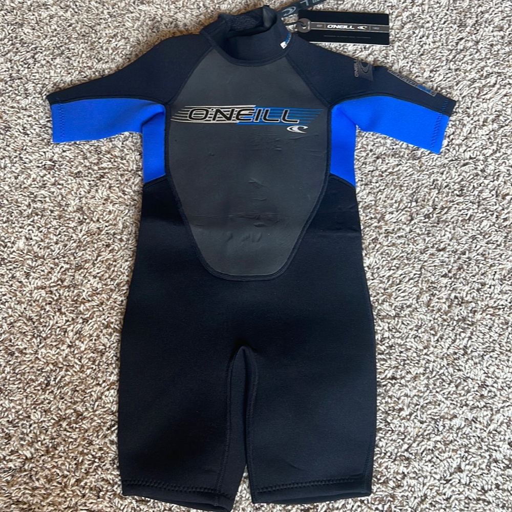 O’Neill Youth Wet Suit Reactor 2-MM Boys/Girls/Kids short Spring Suit